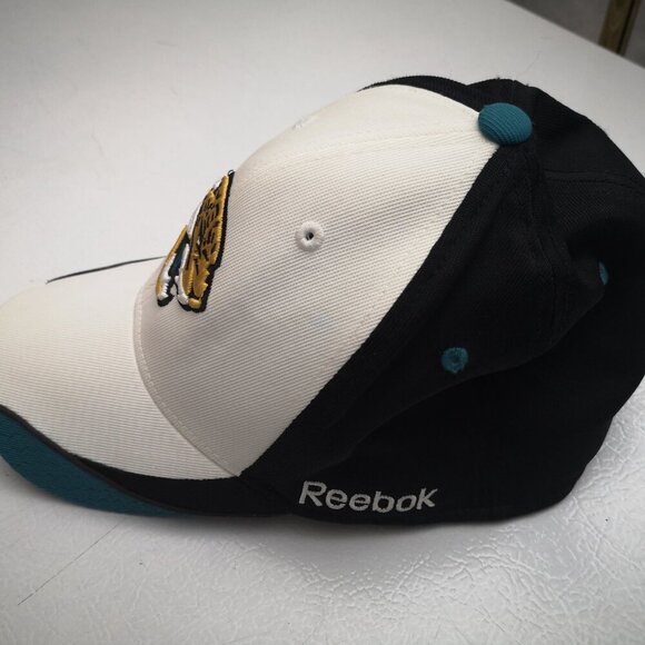 Reebok NFL Jacksonville Jaguars Unisex White/Green/Blk Baseball Hat - Picture 7 of 7